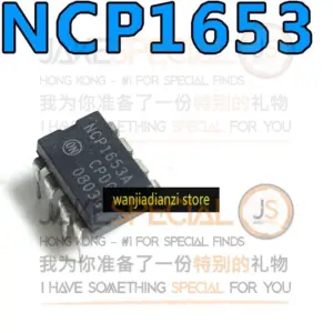 Set of 5 NCP1653A Power Management Chips in DIP-8