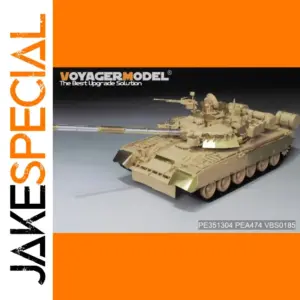 Upgraded Metal Parts for T-80UK Tank Model