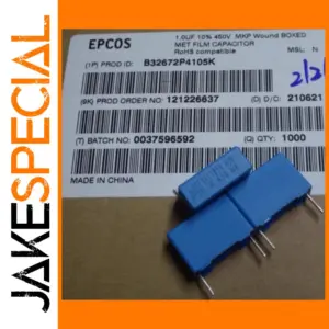 PCM15 1.0uF 450V DC Film Capacitor Pack of 10