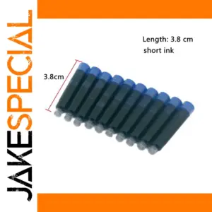 Short Fountain Pen Ink Cartridges, Pack of 5-20