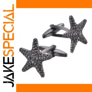 Vintage Marine Starfish Cufflinks for Men