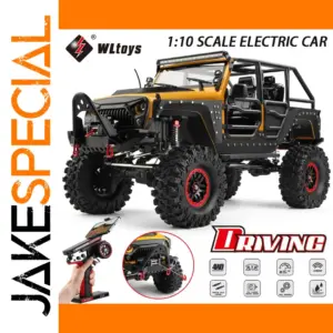 1:10 Scale Off-Road RC Vehicle with LED Lights