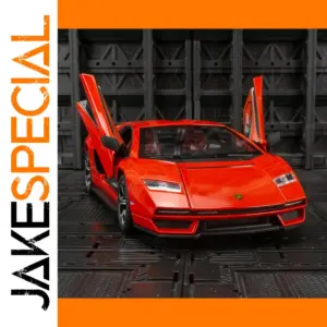 Red Lamborghini LP I-800 1:24 Scale Diecast Model