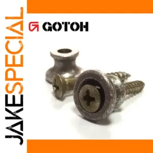 Gotoh EP-A1 Relic-Style Guitar Strap Buttons