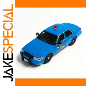 1:64 Alloy Police Car Model for Collectors