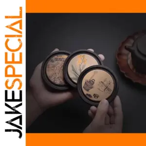 Elegant Neo-Chinese Insulation Coaster 10cm