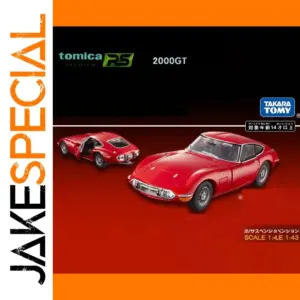 Red Toyota 2000GT Diecast Model 1:43 Scale