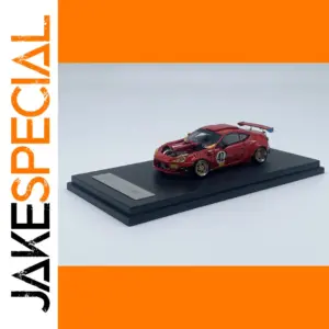 Red 1:64 Diecast Alloy Racing Car Model