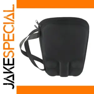 Sleek Black Pickleball Paddle Bag