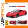 Ferrari 488 Pista 1:24 Diecast Model