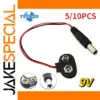 9V Battery Snap Connector Set with Mono Jack