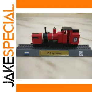 Red Argentine Steam Train Model 1/160 Scale