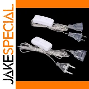 3-Meter Transparent LED Light Extension Cord
