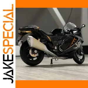 Maisto 1:18 Black Suzuki Hayabusa Model