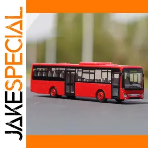 Red Crossway Urbanway Bus Model 1:87 Scale