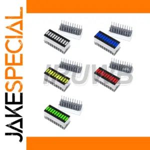 10-Segment DIY LED Bargraph Module Set