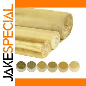 Brass Woven Wire Mesh Fabric 210x300mm