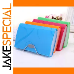 Vibrant 13-Compartment Expandable Document Organizer