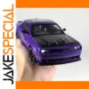 Purple Dodge Challenger Hellcat Diecast Model 1:24 Scale