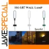 Miniature Wall Lamp Set for 1:87 Models