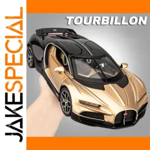 1:32 Scale Diecast Sports Car Model with Lights