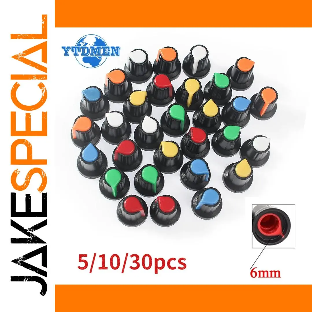YTD MEN WH148 Potentiometer Knobs Set 1 YTD MEN WH148 Potentiometer Knobs Set