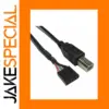 All-Copper USB-B to DuPont Data Cable 0.5m