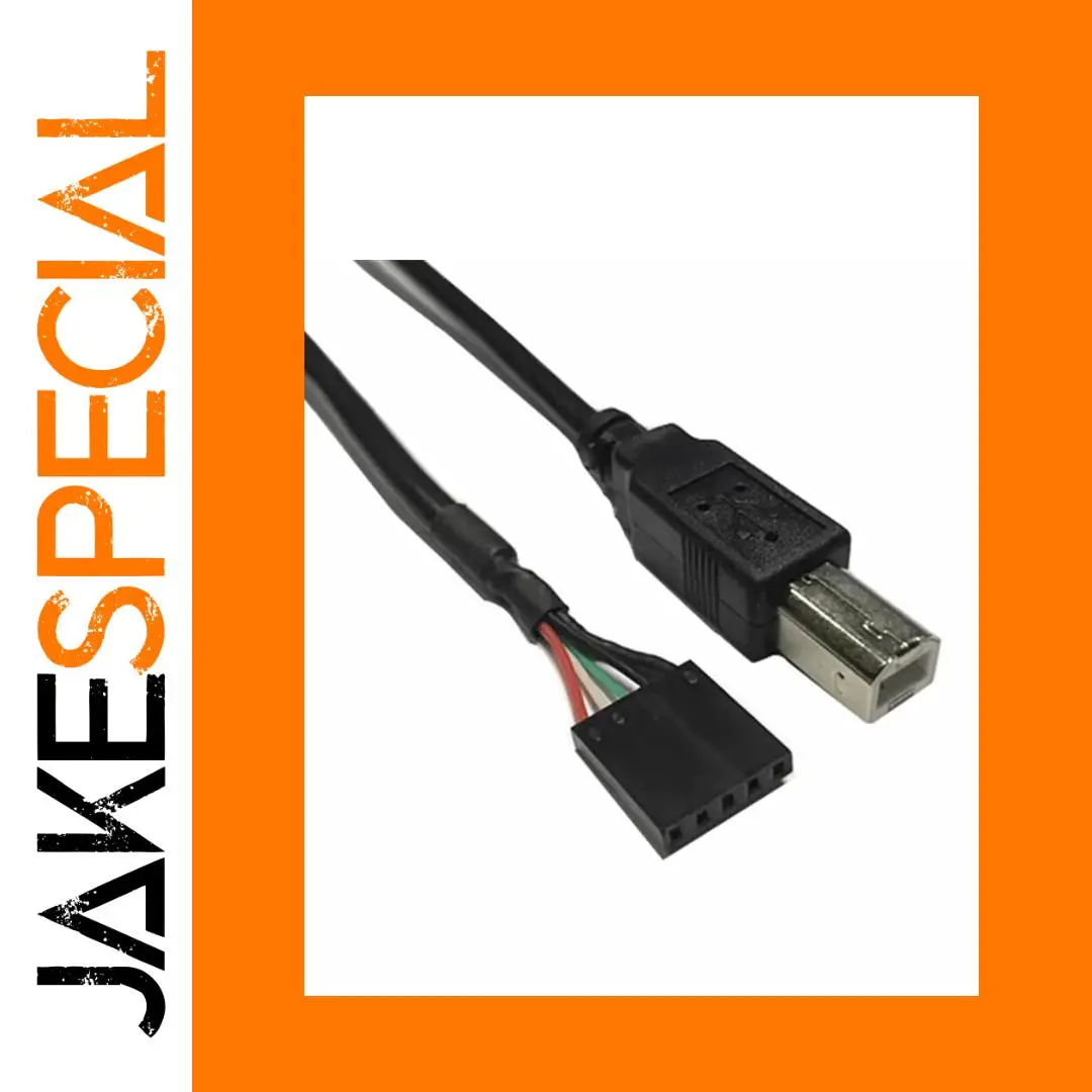 All-Copper USB-B to DuPont Data Cable 0.5m 1 All-Copper USB-B to DuPont Data Cable 0.5m