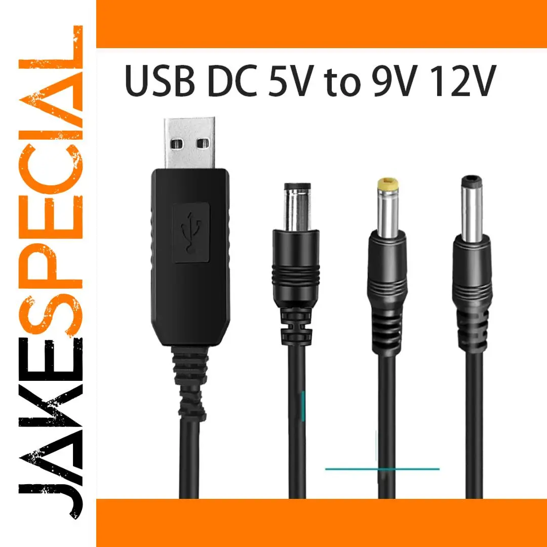 USB Power Boost Line for 9V/12V Devices 1 USB Power Boost Line for 9V/12V Devices
