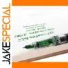 Transparent Green Ink Fountain Pen with 1.0mm Nib
