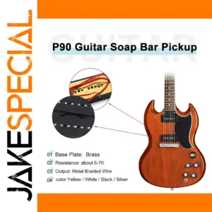 P-90 Soap Bar Guitar Pickup in Multiple Colors