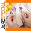 Vibrant Floral Stickers Set for Crafts