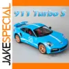 Vibrant Blue Porsche 911 Turbo S Diecast Model