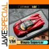 1:64 Utopia Red/White Diecast Car Model