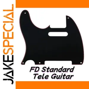 Black Pickguard for Left-Handed Telecasters