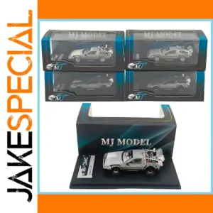 DeLorean Time Machine 1/64 Diecast Model