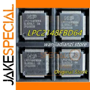 LPC2148FBD 32-Bit Microcontroller Chip, 64-Pin LQFP