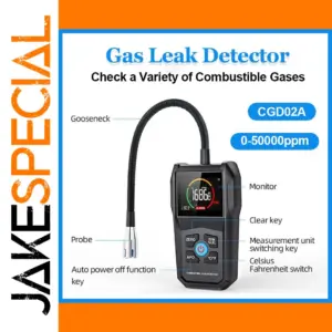 CGD02A Gas Leak Detector Monitor for Combustible Gases