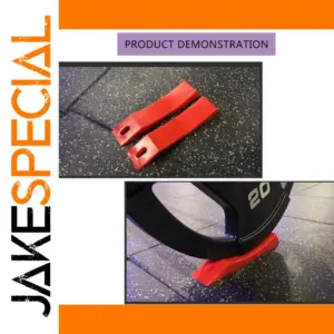 Red Silicone Deadlift Support Wedge for Stability