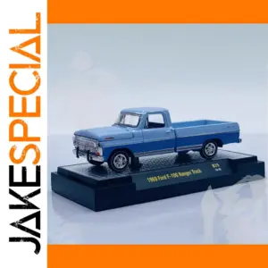 Vibrant Blue 1969 Ford F-100 Ranger Model