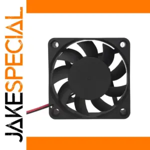 Black 12V Cooling Fan 50x50x10mm/40x40x10mm