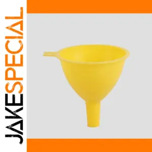 Yellow Plastic Laboratory Funnel 60mm Model LD2421