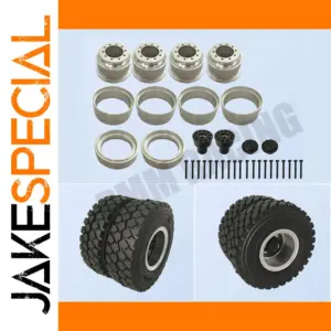 RC 1/14 Beadlock Metal Wheel Set for Trucks