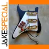 Custom Loaded Stratocaster Pickguard with Chrome Pups