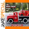Vintage Die-Cast Truck Set 1:60 Scale in Red
