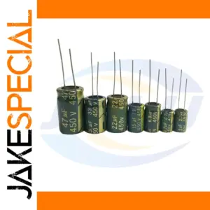 High Voltage Aluminum Electrolytic Capacitor 450V