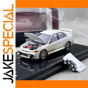 Miniature Mitsubishi Lancer Evolution EVO IV GSR Model
