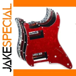 Red Tortoise Stratocaster Pickguard for Guitars