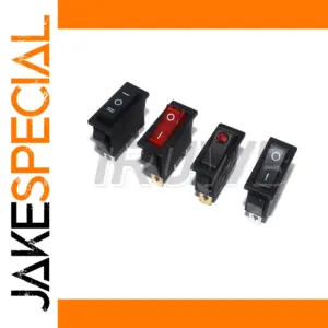 16A 250V AC Rocker Switch with Indicator Light