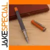 Vibrant Orange Fountain Pen with 0.38mm Bending Nib